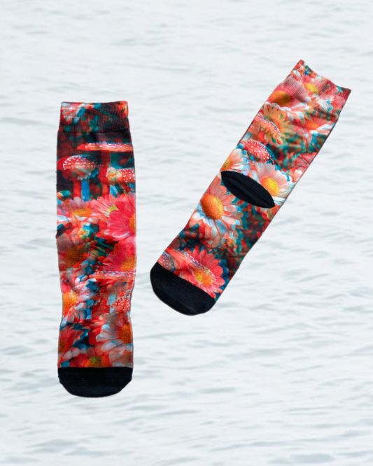 Calcetines diseño psicodelico
